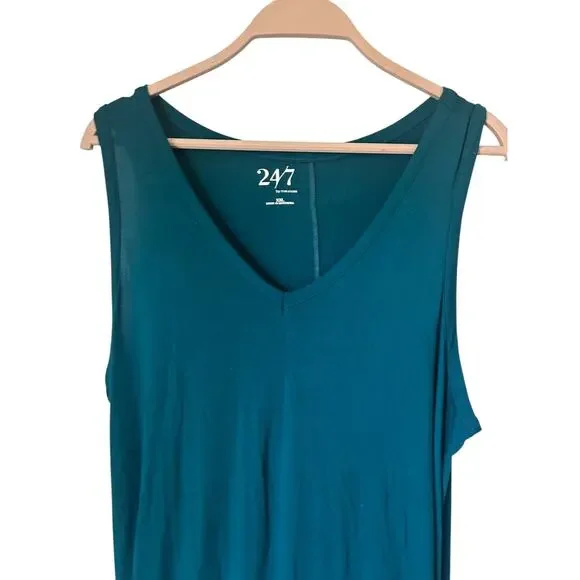 Time & Tru maurices Lot of 4 Sleeveless Tank Dresses size XXL 20 pink teal black - Picture 3 of 7